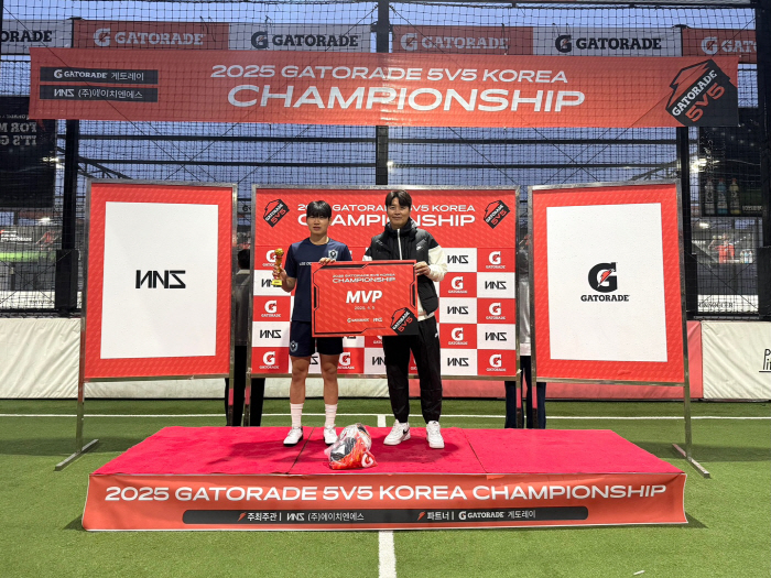 Director, you did a great job! Lee Dong-guk FC is going to Munich as a representative of Korea! 2025 Gatorade 5v5 Korea Championship Wins