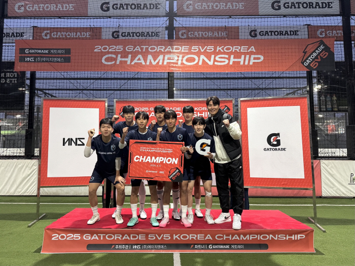 Director, you did a great job! Lee Dong-guk FC is going to Munich as a representative of Korea! 2025 Gatorade 5v5 Korea Championship Wins