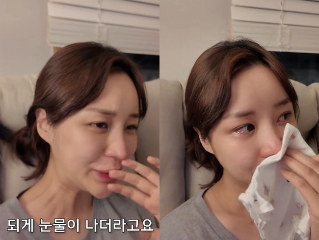 Yoon Jin, second son of sobbing during early morning parenting..I'm sorry. The first one is working hard. (Really Yoonjin)