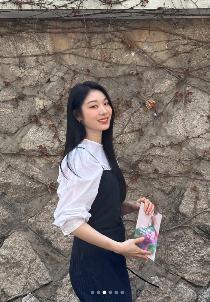 Kim Yu-na, ♥ A month before her discharge from the military..Spring goddess, I'm here