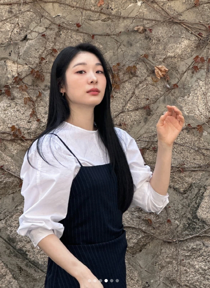 Kim Yu-na, ♥ A month before her discharge from the military..Spring goddess, I'm here