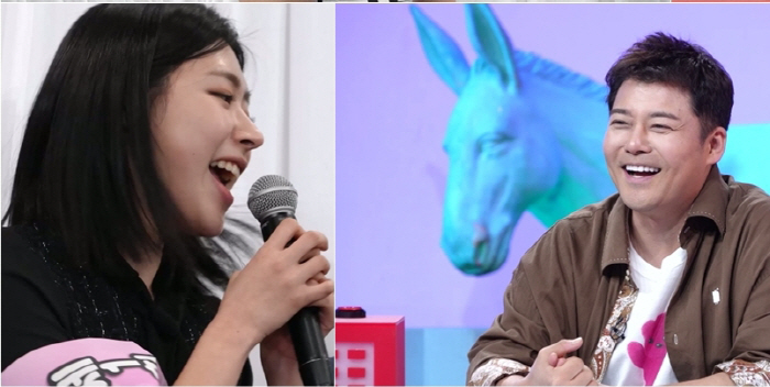 (Hong) Juyeon is prettier..Jeon Hyun-moo is caught inside or → human being even in a song that can't be high-pitched