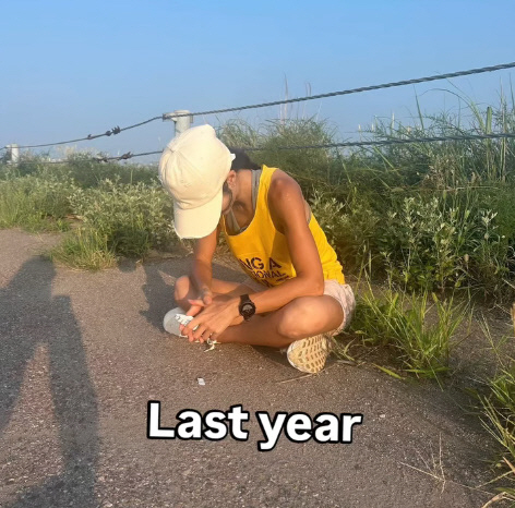 Lee Ji-hyun is lying on the path of panic disorder after running a marathon..It's painful and hard