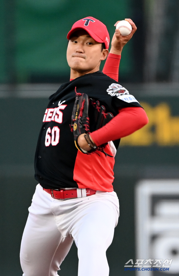 Three-match ERA 1.56 and zero wins...Changed Magic Curve → Fastball 9km faster → KIA's Hope Birth of a native ace 