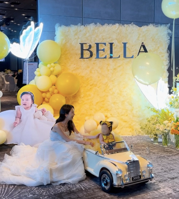 Lee Philip ♥ Park Hyun-sun, the second generation of chaebol's family's luxury first birthday party, filled with 11 hours of sincerity