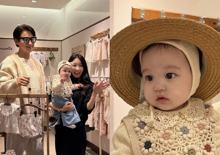 Lee Jihoon ♥ Ayane's daughter is 9 months old, but she's already prettier than Karina