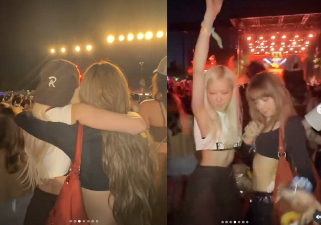 Lisa Ignites Dating Buzz with Lock Screen Reveal at Coachella
