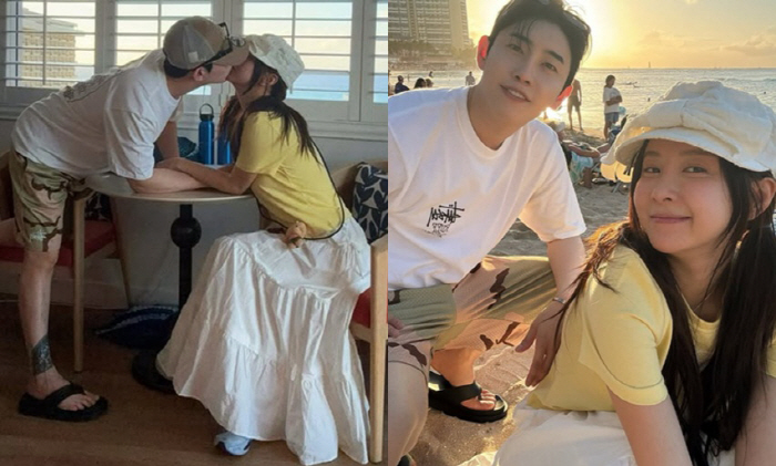 Eun Ga-eun ♥ Park Hyun-ho, from the first day of the new year, sweet..a bold kiss