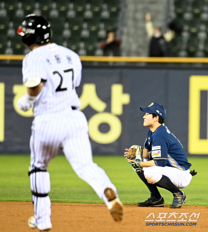 It's a chance to end the game with one out and third base in the 55th and 9th innings, but why can't you substitute KS MVP? 