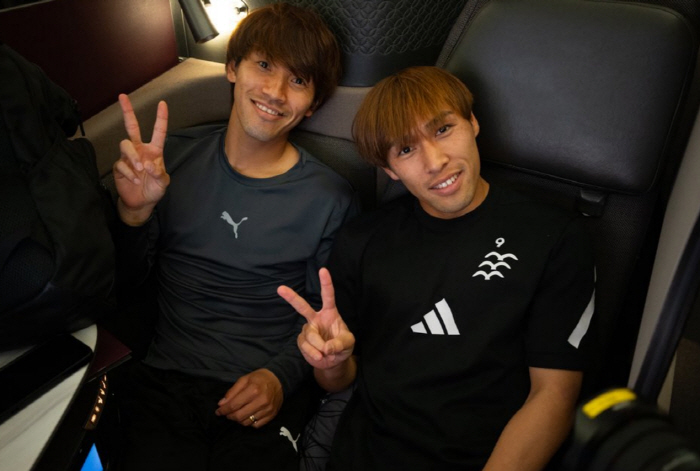 It's comparable to Gwangju...  Team 2 was chartered to Saudi Arabia, and J-League accompanied by an exclusive chef