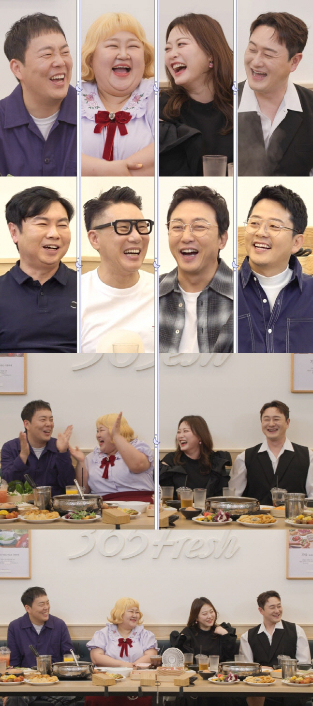 Kim Won-hyo, Shim Jin-hwa, Hong Yoon-hwa, and Kim Min-ki...The Dolsing Foreman couple burst into laughter before the revelation