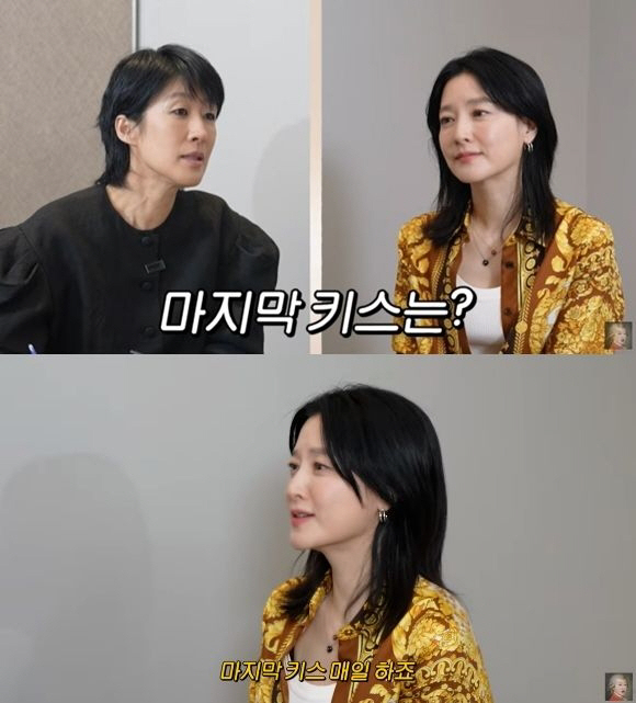 Lee Young-ae, who unveiled her Itaewon home for the first time, kisses her husband every day...This is the happiest moment