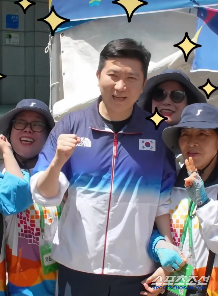 Jeollanam-do Sports Festival Opening Ceremony Warm Communication with Chairman Yoo Seung-min X Passion Club Members