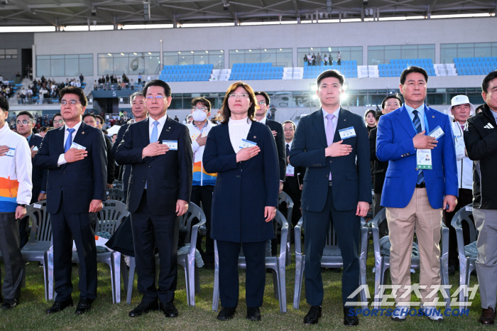 Jeollanam-do Sports Festival Opening Ceremony Warm Communication with Chairman Yoo Seung-min X Passion Club Members