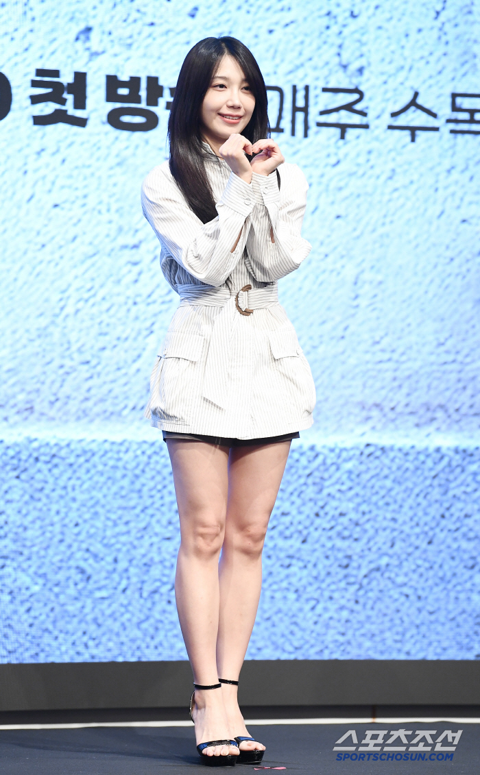  Jung Eun Ji's body shape after working out