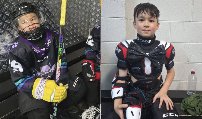 Sam Hammington succeeded in farming his children. William, ice hockey, and then he'll compete again