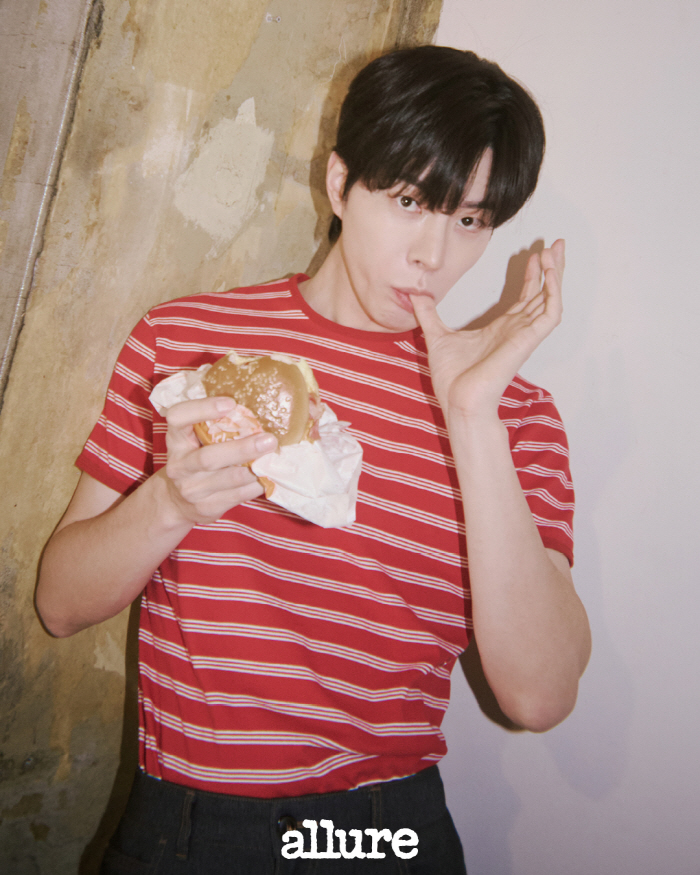 Hong Jong-hyun Shines in Allure Korea With Pet Dog
