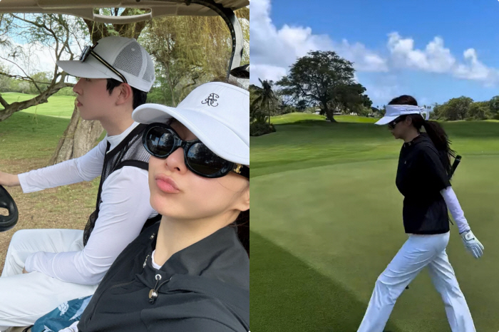 Eun Ga-eun ♥ Park Hyun-ho, Golf  Hocance Luxury Honeymoon..Suites in Hawaii are this good?