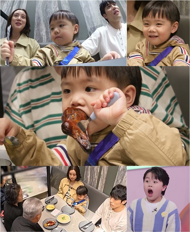 Shin Min-cheol ♥ Woo Hye-rim Si-woo, 37-month-old goose-haired mukbang that surprised his mother (Sudol)