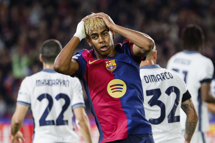  Maybe, it's beyond Messi...Yamal, a talent who comes out once every 50 years, chewed up Inter Milan