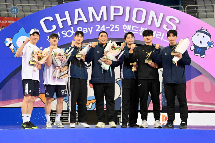 Doosan → 女 SK Wins H League in 2024-2025 Season, 41% Increase in Spectators Compared to Last Year...the growth of young players