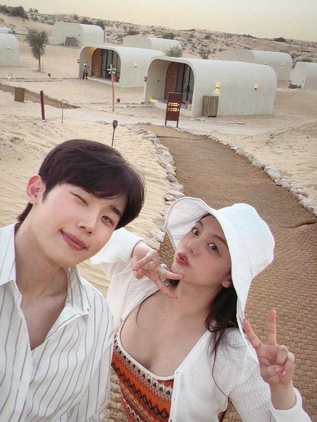 Ailee ♥ Choi Si Hoon shot Dubai and Maldives..Sweet kisses on a luxurious honeymoon