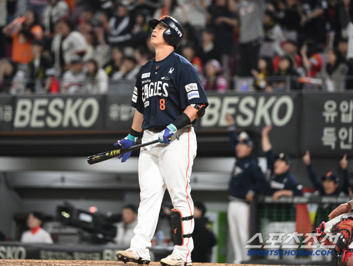 Even if you look at it again, the thrilling Noh Si-hwan extension final shot, Hanwha's dugout heat with a cool padun (Gwangju site)