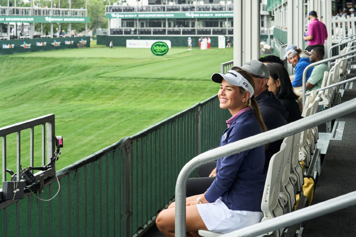 CJ's power that even satisfied Trump's granddaughter! I fell in love with the K-culture of the golf course