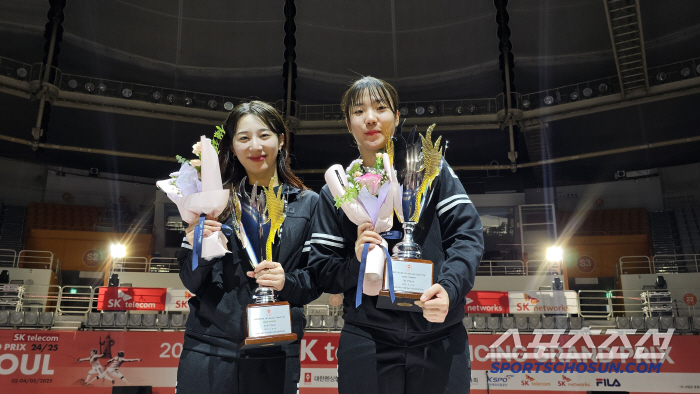 Jeon Ha-young, who was called Oh Sang-wook, won the SKT Grand Prix 女 Sabres for the first time in history, and now tries the World Championship and the Championship!