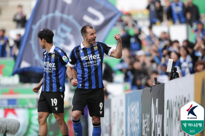 Jung Jae-min Theater's Final Goal → E-Land took the 2nd place leap forward, and Incheon led by 21 wins against Seongnam, 30 wins against Gimpo 5 consecutive wins