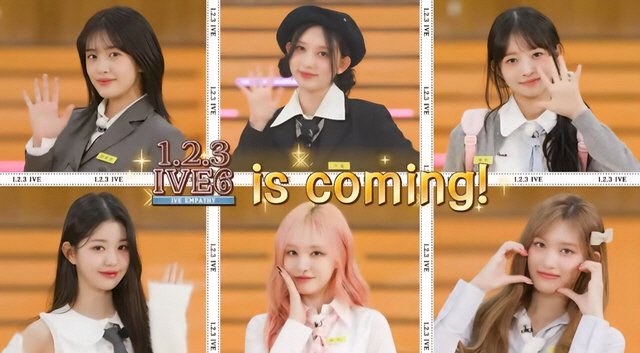  IVE will release its own content '1.2.3 IVE Season 6' for the first time on the 9th...Comeback to appeal to fans