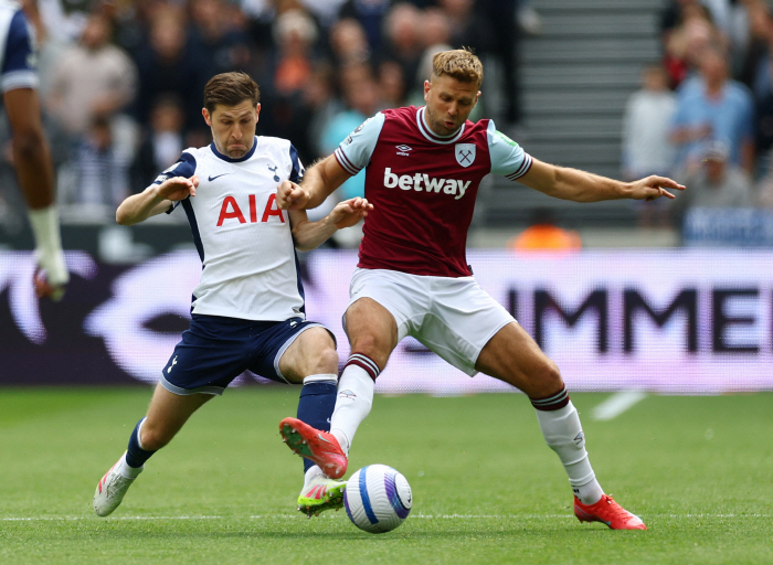 Tottenham barely avoided the worst record ever without Son Heung-min, the winning fairy11 draw against West Ham → failed to win 4 consecutive league games
