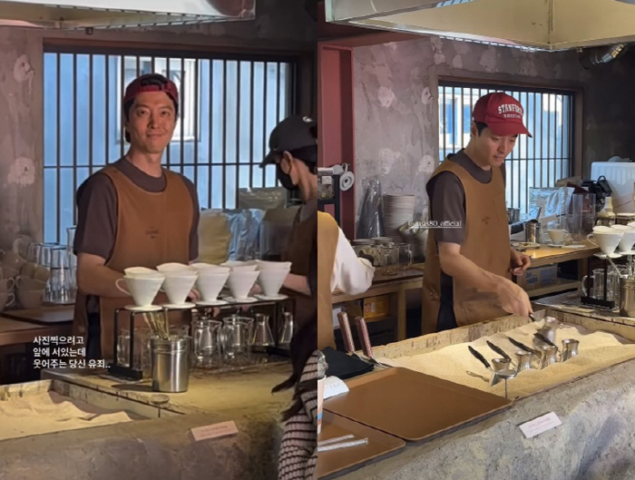 Coffee is an excuse, Jeju cafe to see Donggun, and hot place to line up during the holidays