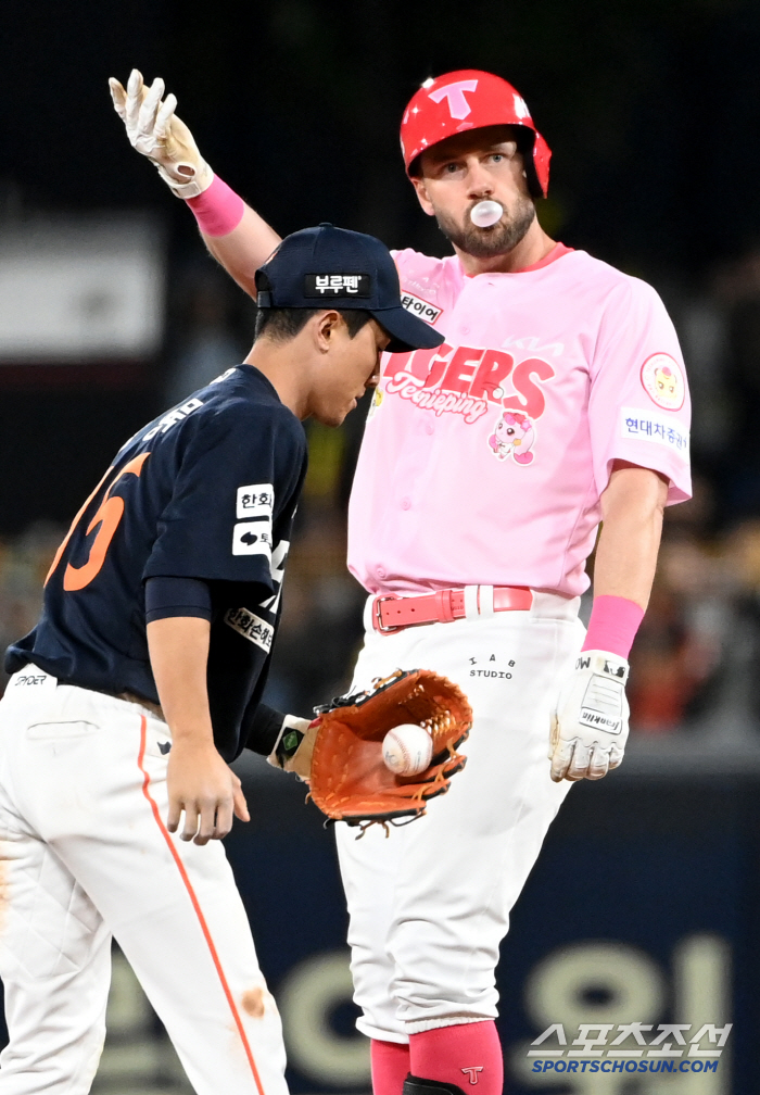 Is this right? Park Dong-won ranked No. 1 in OPS 1.010, which is the first GG in his life. Wisdom, Austin, Diaz, Kim Sungyoon ranked 25th 