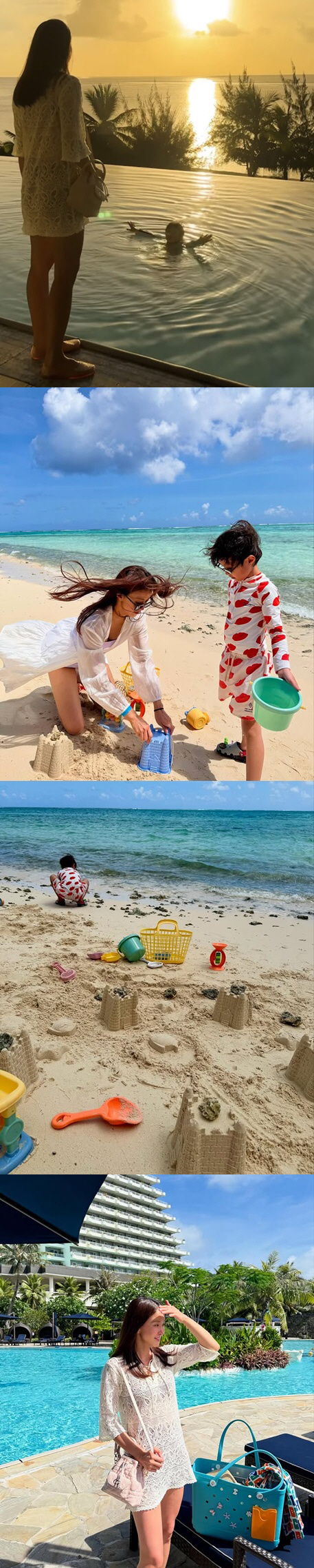 Lee Si-young, first child's day after divorce..I hope you stop making touching confessions