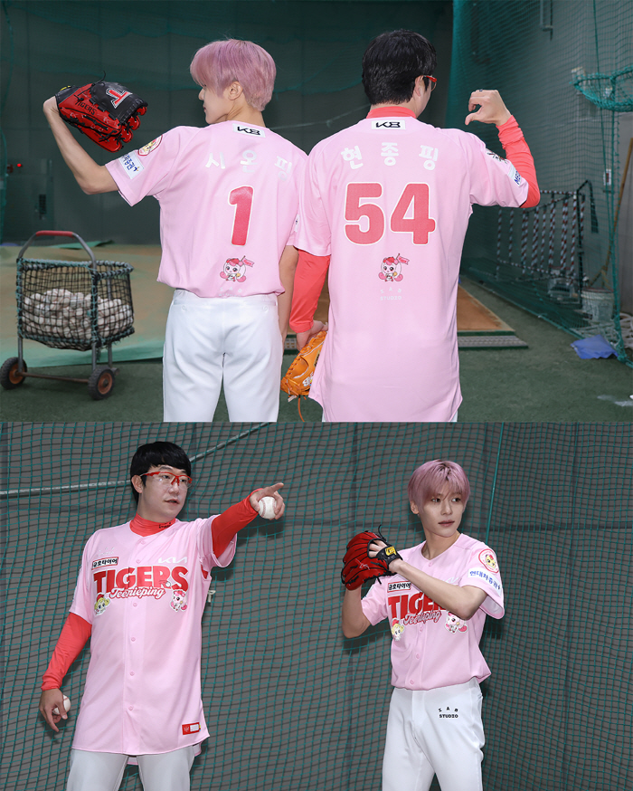 NCT Xion's first pitch at Champions Field also popped...The main character in the animation is Xion Ping