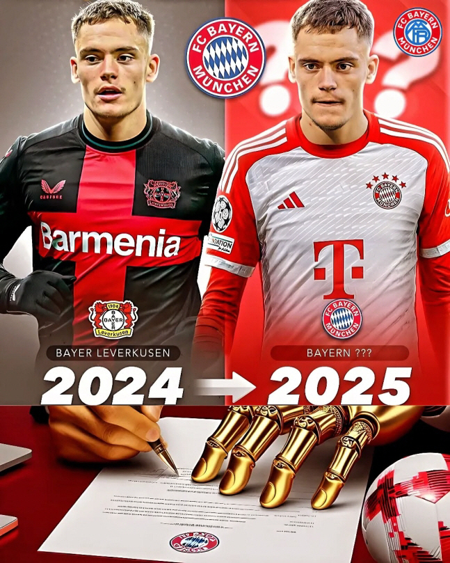 A big twist Real Madrid Manchester City simultaneously rejected, and a superstar born in 2003 goes to Munich unconditionally