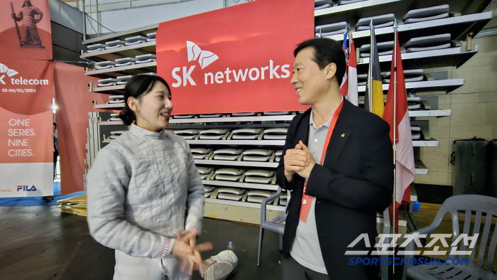 Fencing Korea, thank you so much to our athletes! Taeksu-hyung Kim Taek-soo, head of Jincheon National Training Center, first in-person impressions of SKT Grand Prix 