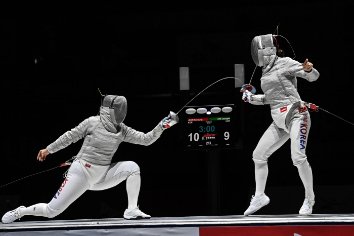 Fencing Korea, thank you so much to our athletes! Taeksu-hyung Kim Taek-soo, head of Jincheon National Training Center, first in-person impressions of SKT Grand Prix