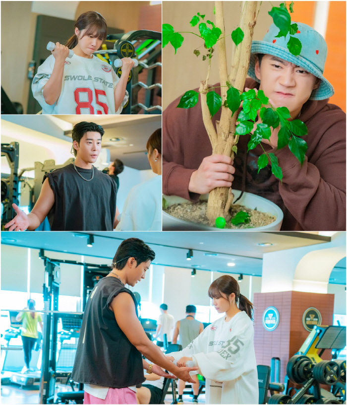Lee Junyoung, why are you following Jung Eun Ji all of a sudden?Even the suspicious disguises are eye-catching (2400 at the gym)