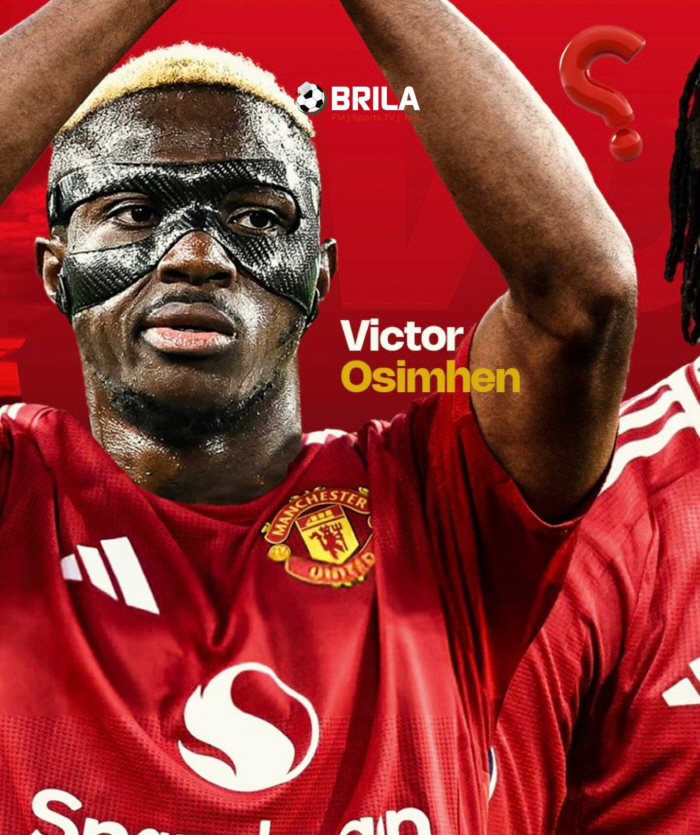 Manchester United has moved!Africa's strongest bomber, Osimhen, met with a close aide starting negotiations