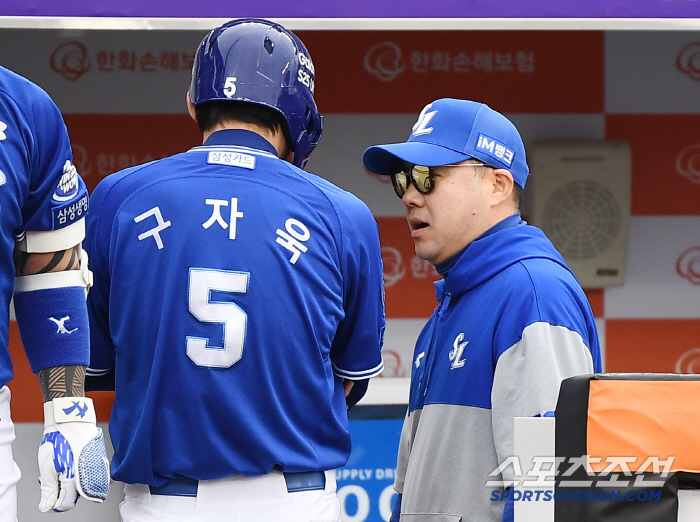 A sense of crisis in four consecutive losses Samsung, Koo Ja-wook and Kang Min-ho fell to the ground and lost all their luck