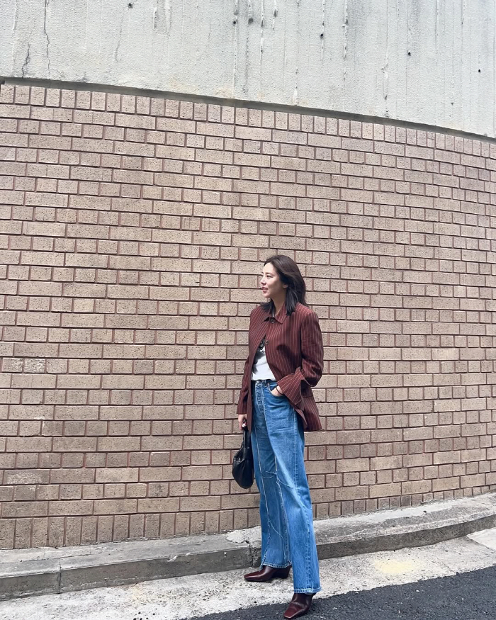 Son Dam-bi, a novice mom who is excited to go out after taking care of her beauty daughter with zero baby bump