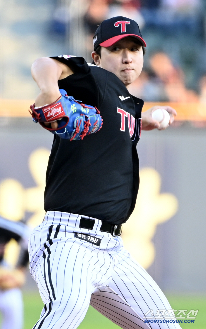 104km curve → 142km fastball. The birth of left-handed Lim Chan-gyu. FA compensation player who lasted no runs until the fourth inning. a changeover through one run in the fifth inning