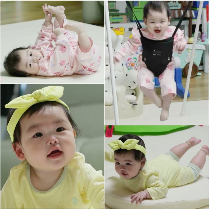 Flipping prodigy → Jumping fairy...Park Soo-hong, Daughter Jay will soon run on storm growth (Sudol)