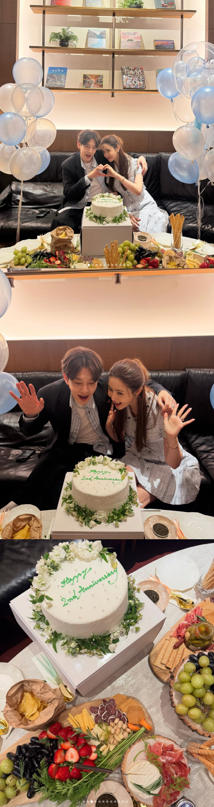 Lee Da-hae ♥ Seven, let's have a big 2nd wedding anniversary party..Invite 20 acquaintances → Show off your affection with kisses