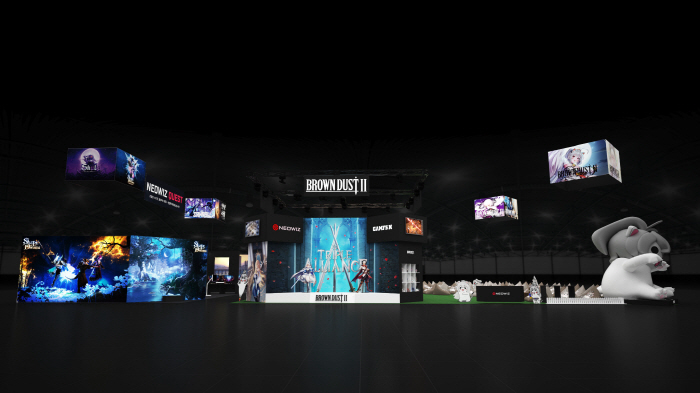 Neowiz operates Brown Dust 2 booth and Indie Game Hall at the 2025 Play Expo