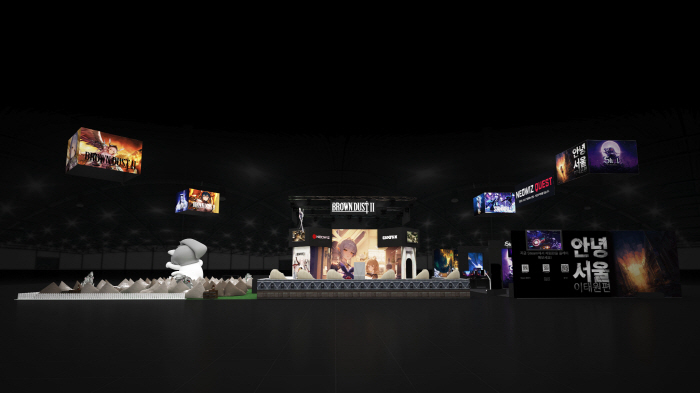 Neowiz operates Brown Dust 2 booth and Indie Game Hall at the 2025 Play Expo