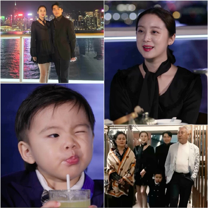Woo Hye-rim recovers her beauty with 100 days of childbirth..Slim Black Dress (Schodol)