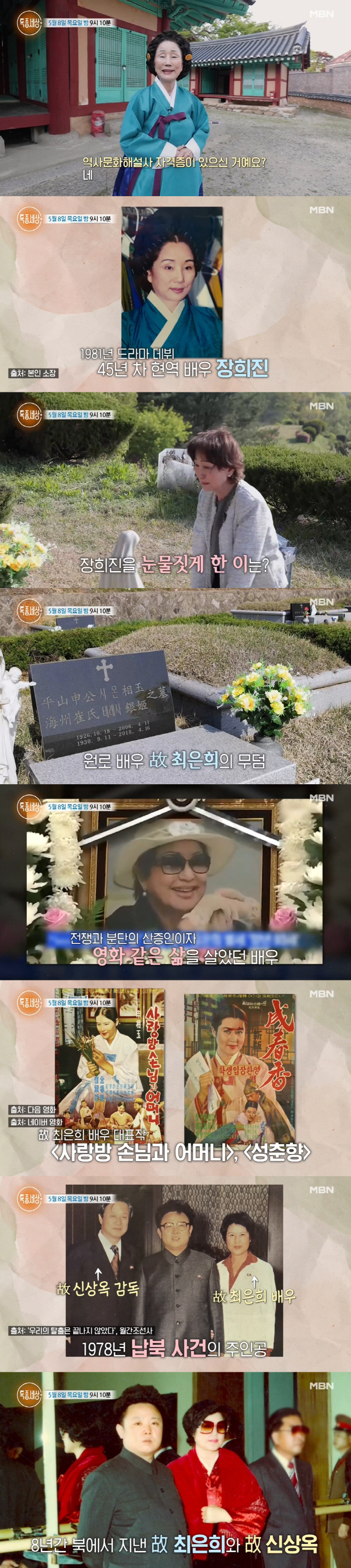 Jang Hee-jin, aunt Choi Eun-hee, weeping..'I miss you'. (EXPLAINED WORLD)